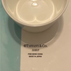 Tiffany & Co. color block cake plate stand